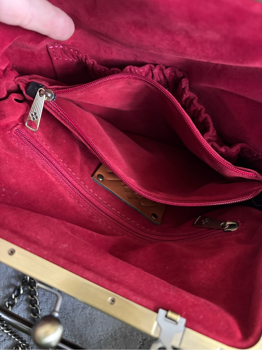 Patricia Nash 10th Anniversary Novella Frame Bag - Tropical Escape 🌸 Rare! - Picture 12 of 14